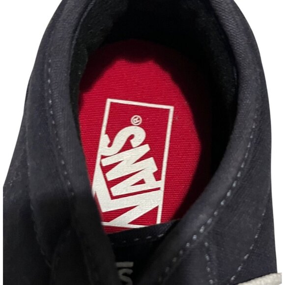 Vans Off the Wall Sneakers Skate Shoes Womens Size 7 Blue Lace Up - Picture 8 of 9